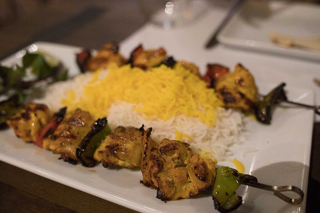 [Mountain View] Caspian Restaurant kabobs from Iran. SF Bay Area