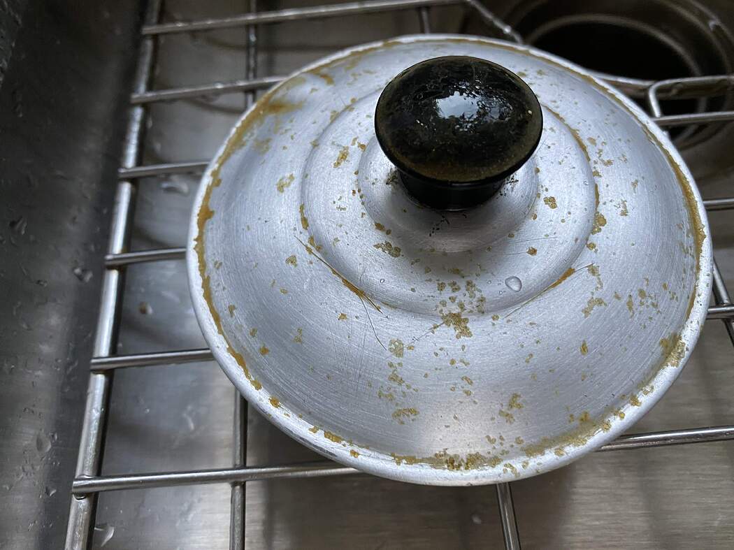 How do you clean persistent grease/ oxidation off a vintage aluminum