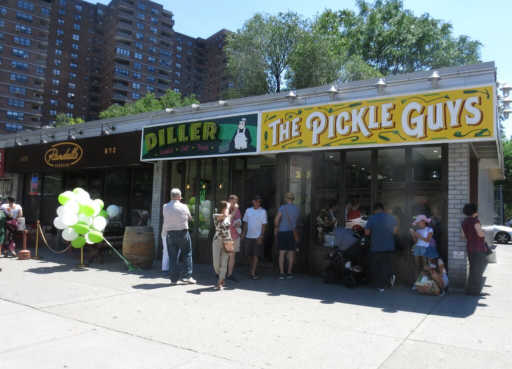 Diller (Lower East Side), for all your fried pickle needs New York