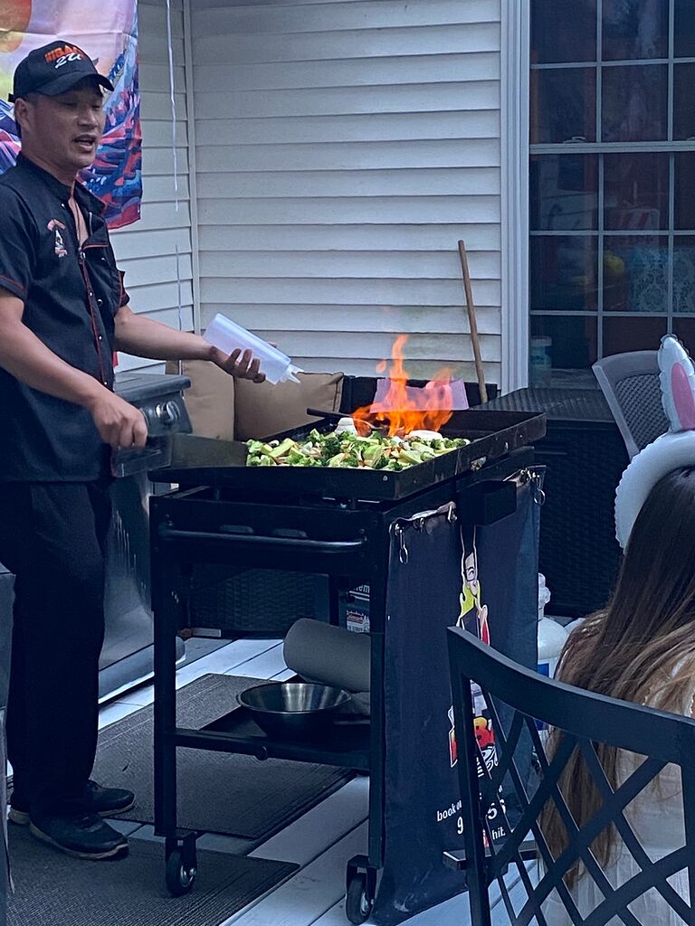 Hibachi at home.................(NJ) New Jersey Hungry Onion