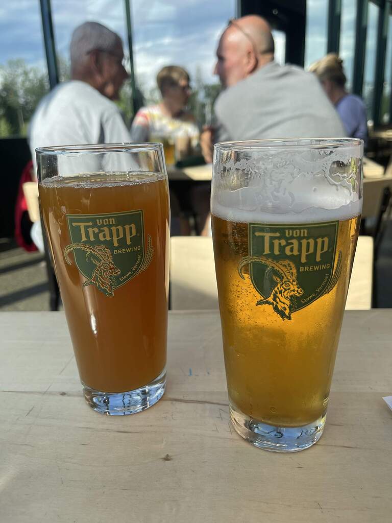 Von Trapp Bierhall, Stowe VT Boston, New England Hungry Onion