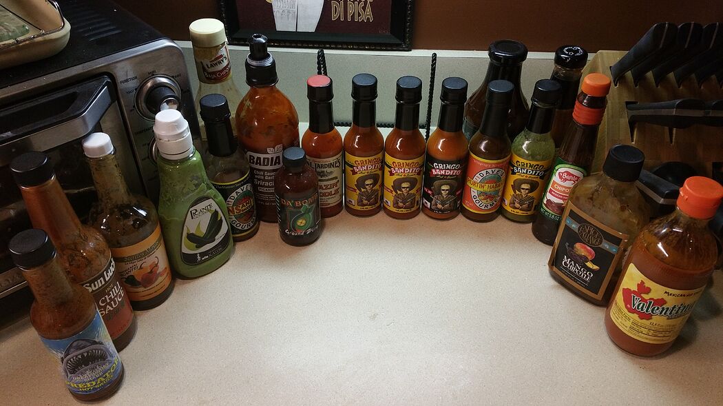 Hot sauces what are you eating now? How many is too many? Cooking