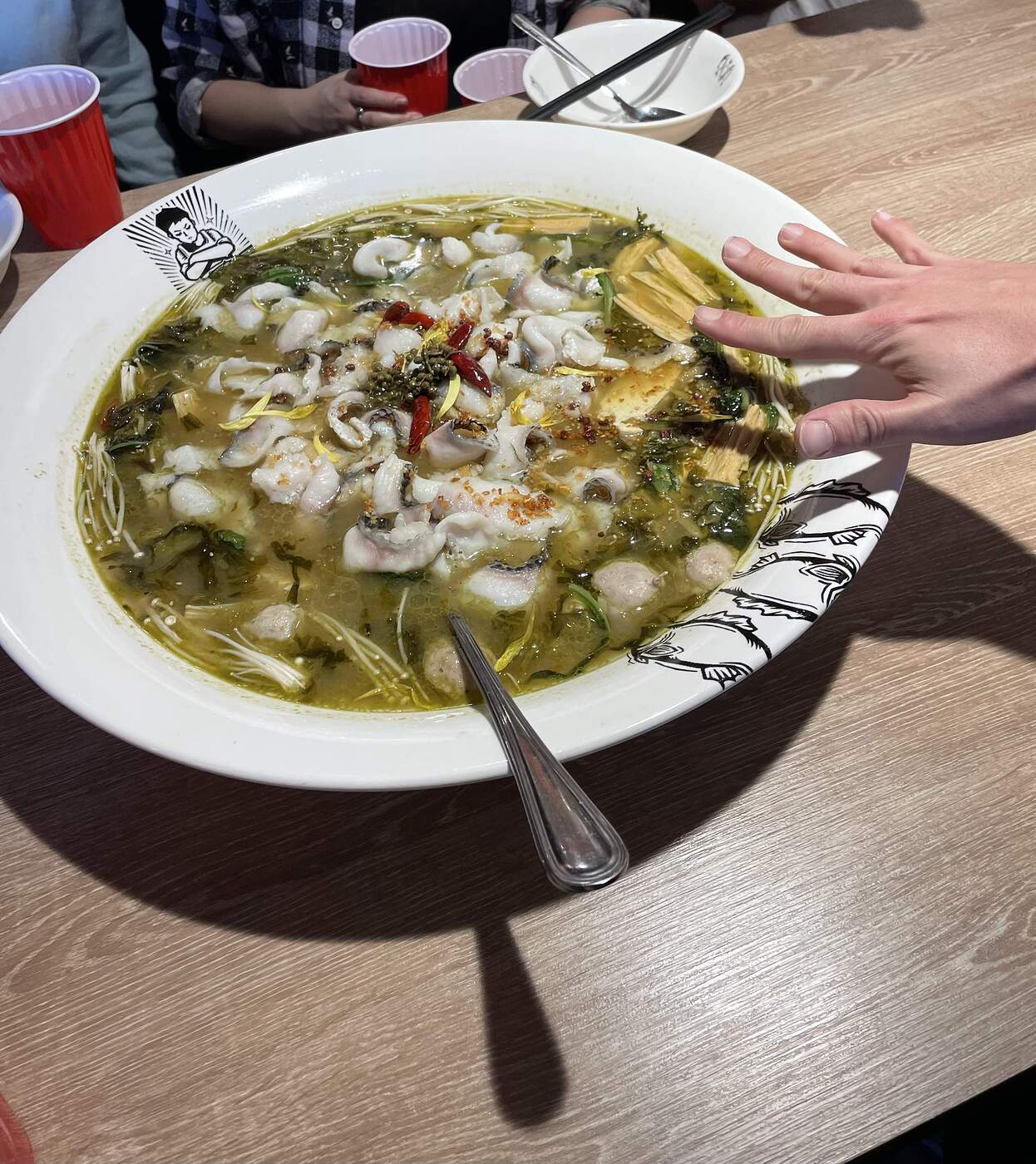 B2J Fish Soup, Edison NJ New Jersey Hungry Onion