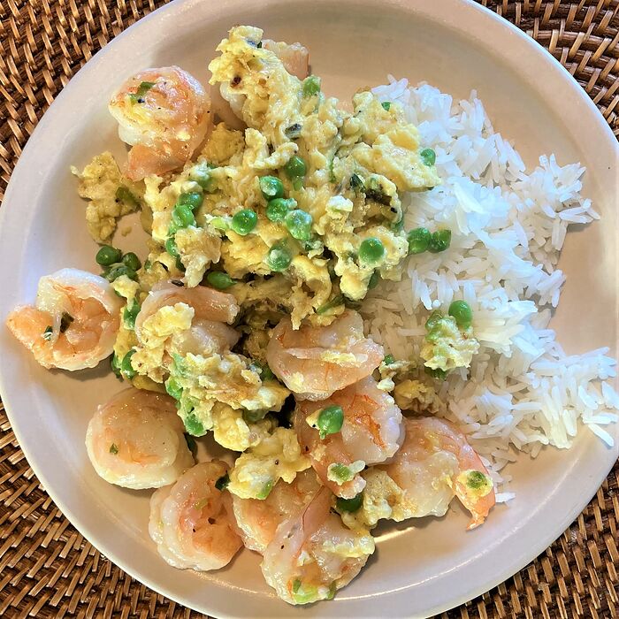 Shrimp And Egg Stir Fry