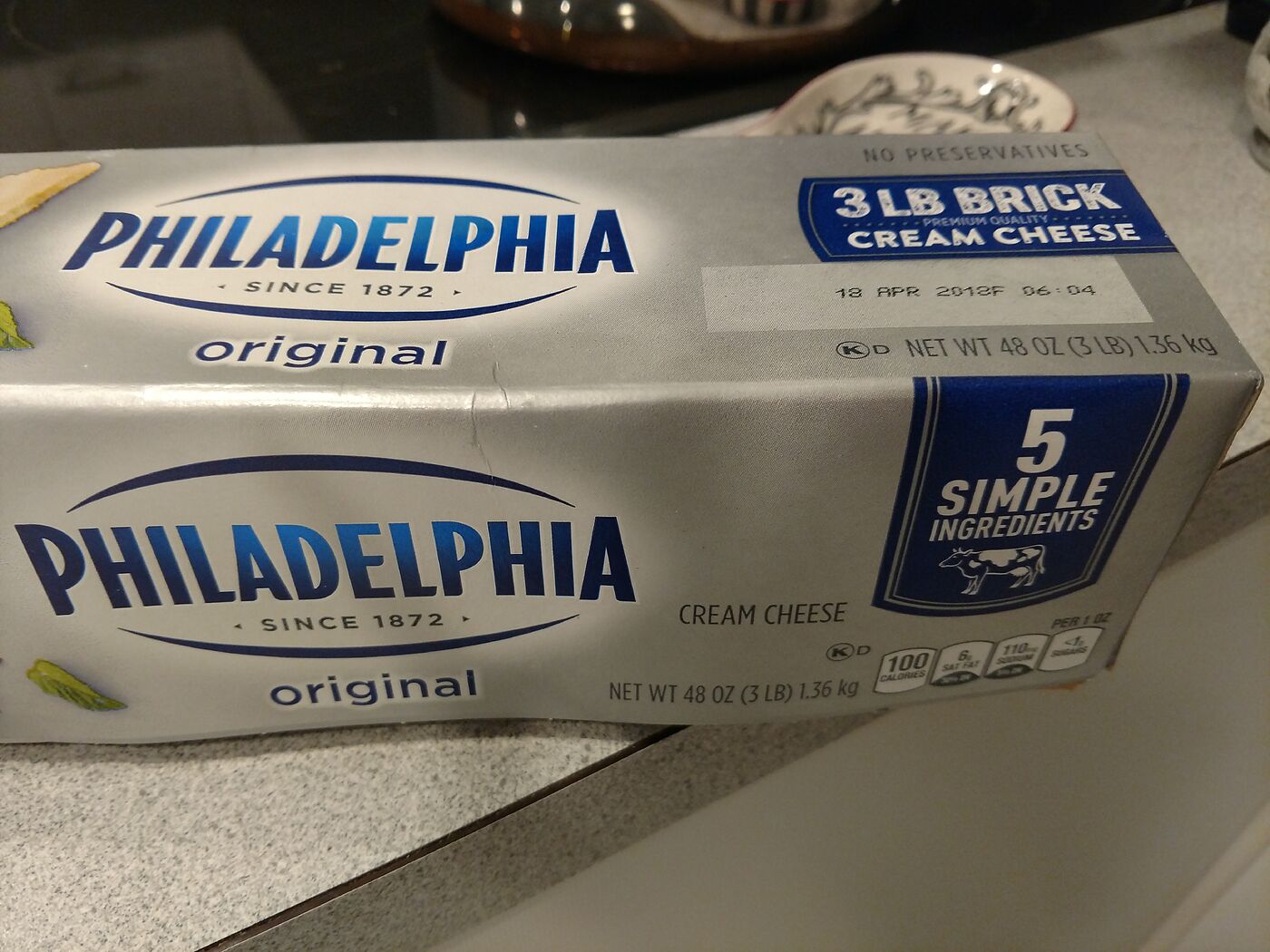 Costco Sized Philly Cream Cheese help! Baking, Sweets Hungry Onion