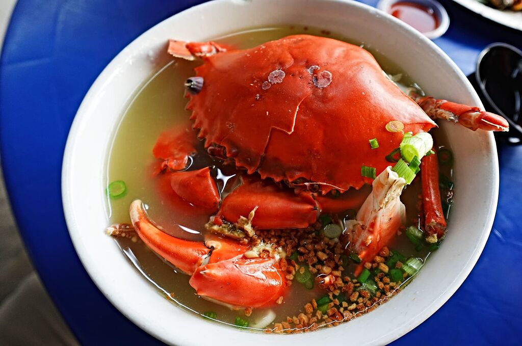 [Penang] Crab porridge at Perak Lane Fish Head Bee Hoon Asia Pacific