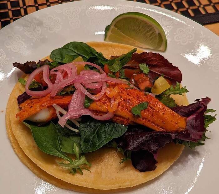 Achiote black cod tacos2