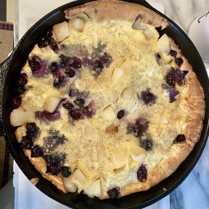 Fall Fruit Dutch Baby