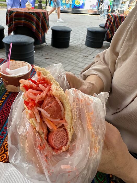 2024 - 09 - 15 - Two weenie hot dog Broadway