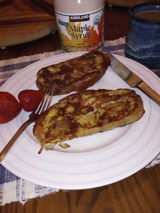 Aug 10 French Toast w Strawberries