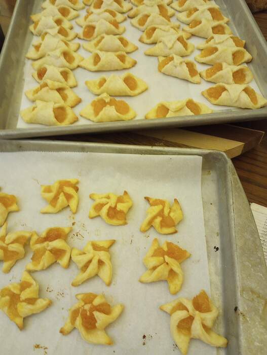 Apricot Foldovers and stars Dec 5