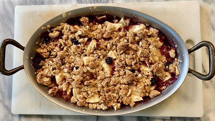 Fall Fruit Crumble