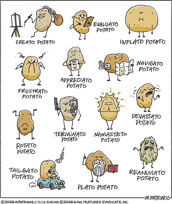 Six Chix for 2/13/2026