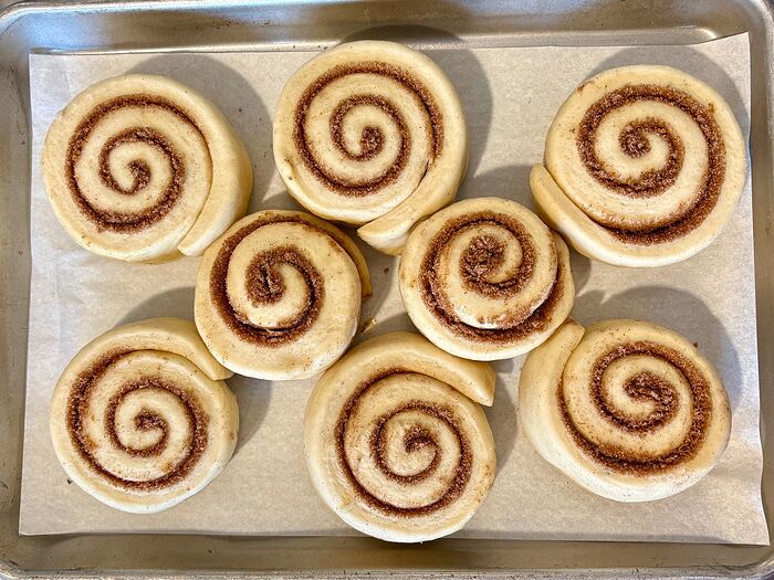 Cardemom Cinnamon Rolls Unbaked