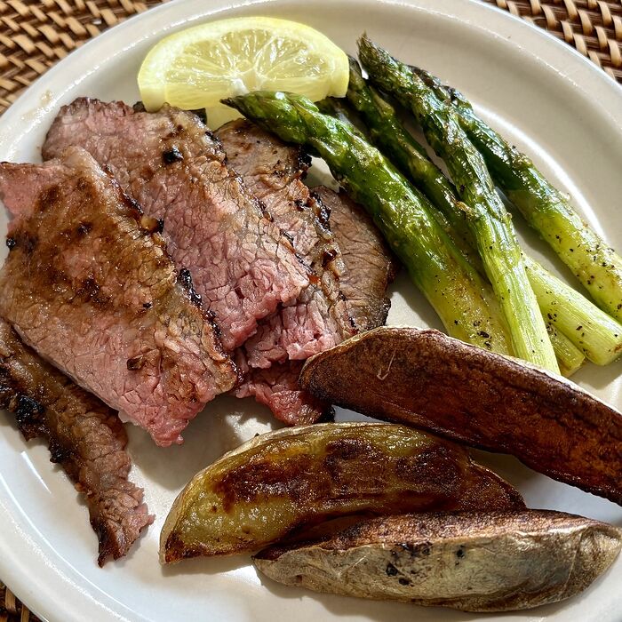 Grilled Tri Tip & Veg