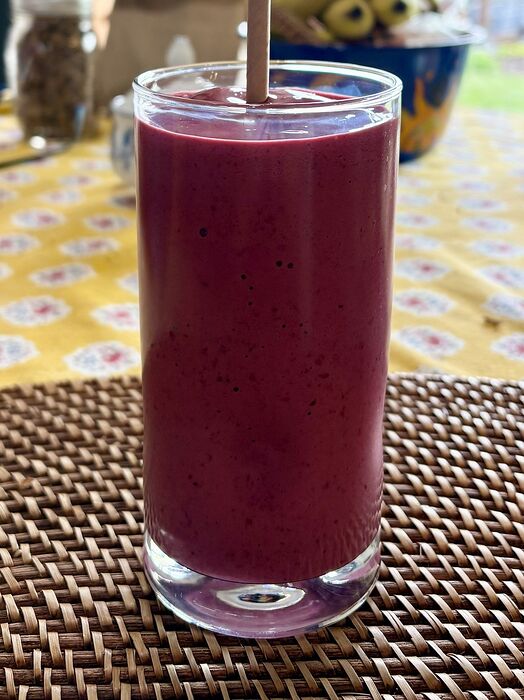 Mixed Berry and Stonefruit Smoothie