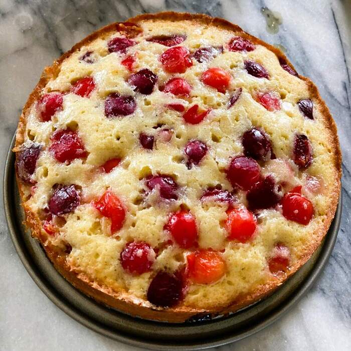 Sour Cherry Cake