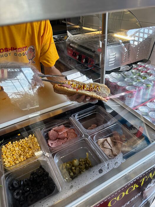 2025 - 07 - 25 - Toshkent Hot Dogs now the meats