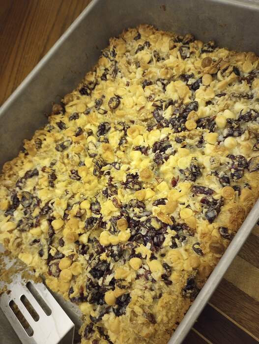 Coconut Cranberry bars Dec 4