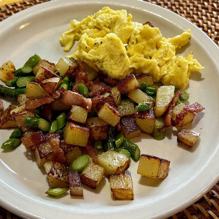 Asparagus Hash