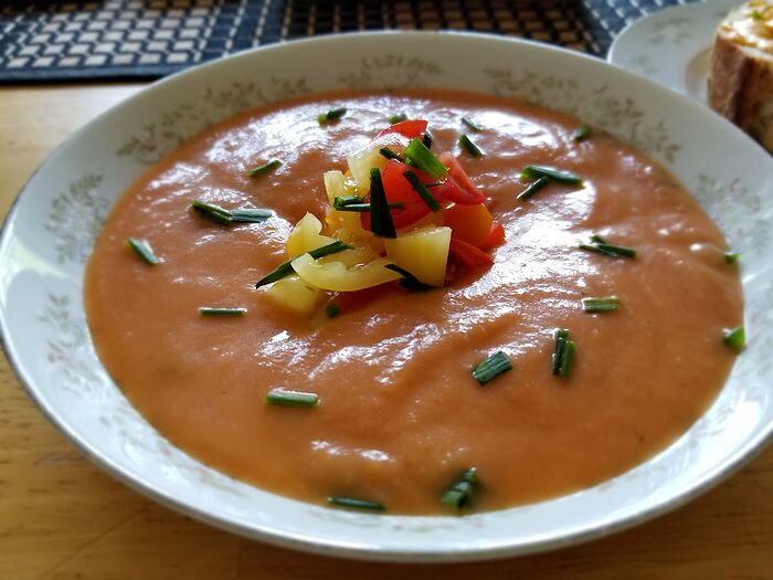 fennel and tomato soup les halles