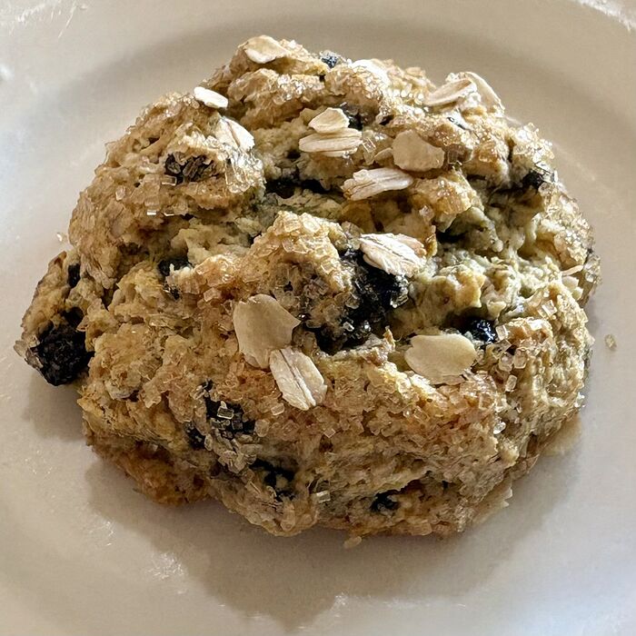Oat and Blueberry Scone