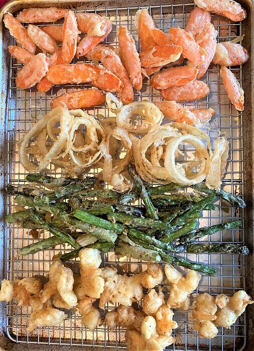 Shrimp and Veggie Tempura