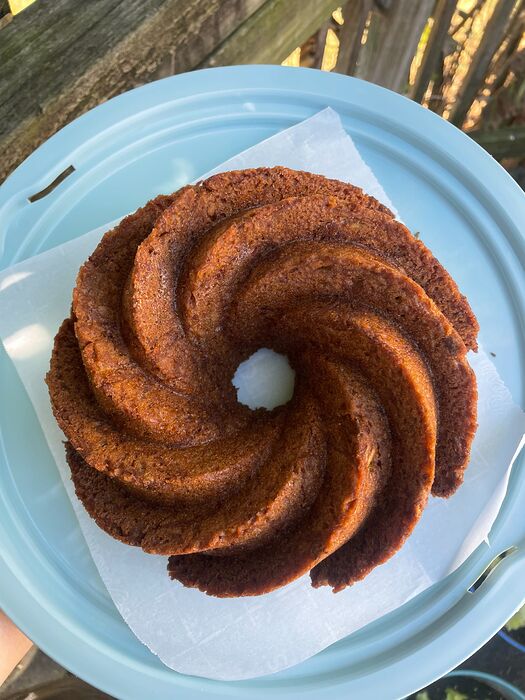 zucchini cake whole