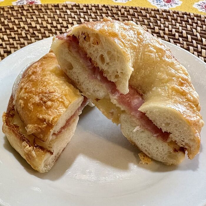 Asiago Bagel Sandwich