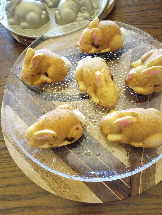 Apr 4 Fristed sleeping baby bunnies cinnamon rolls (5)