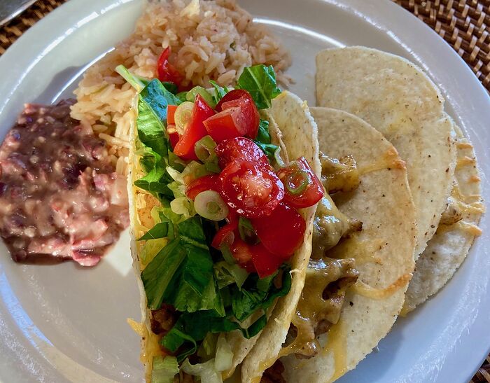 Tacos Beans and Rice
