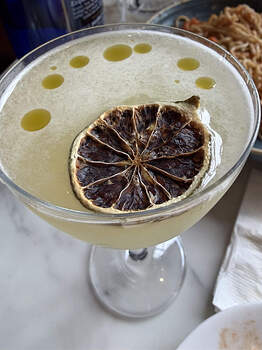A ginger/basil concoction