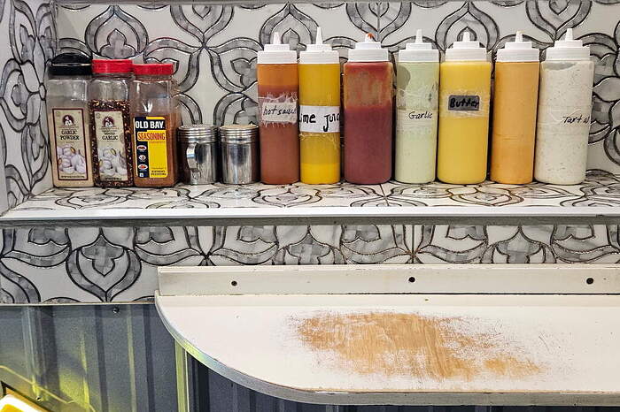 Condiments, The Moon Fish Market, Columbus Ave., Manhattan