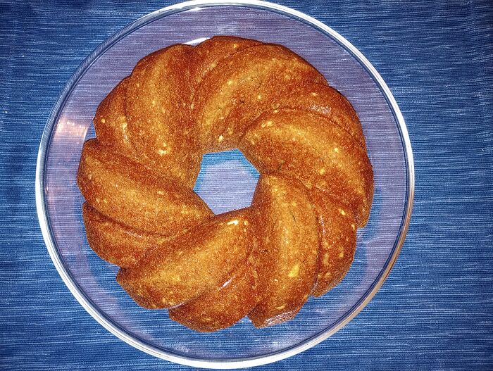Sep 23 Zucchini cake with ginger and hazelnuts