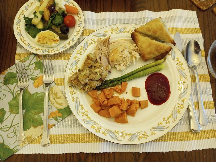 Nov 27 my plates with a bit of everything