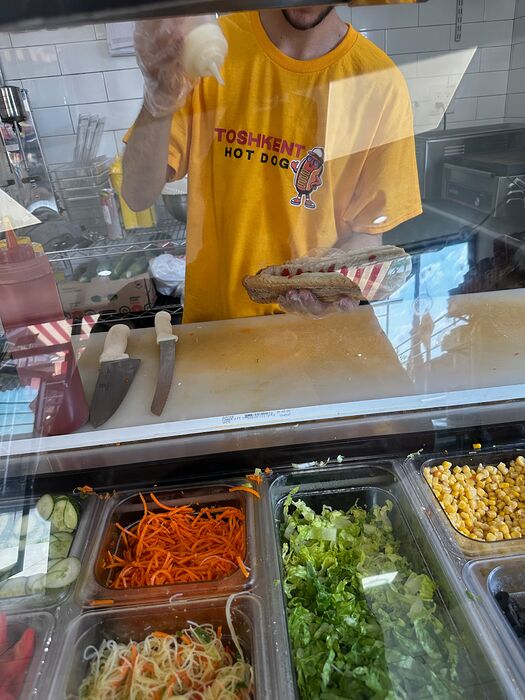 2025 - 07 - 25 - Toshkent Hot Dog first the mayo
