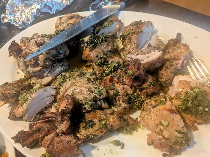 Stinson 25 Grilled Chimichurri Chicken