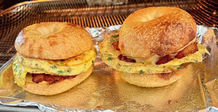 Egg Bagel Sandwiches