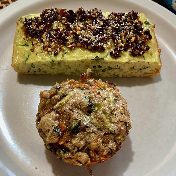 Aussie Egg Slice and Carrot_Zucc Muffins