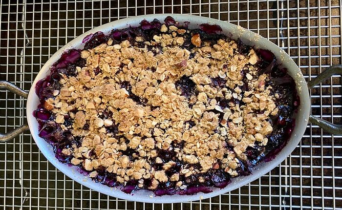 Blueberry Crumble