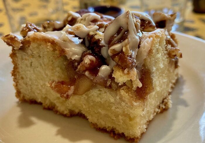 Apple Fritter Cake by the Slice