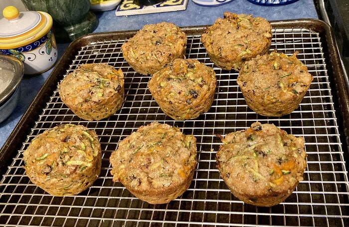 Carrot Zucc Muffins