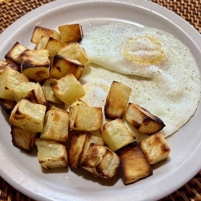 Eggs and Sweet Spuds