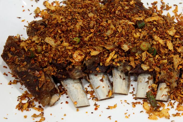 Lamb chops with cumin, New Fu Run, Great Neck, New York