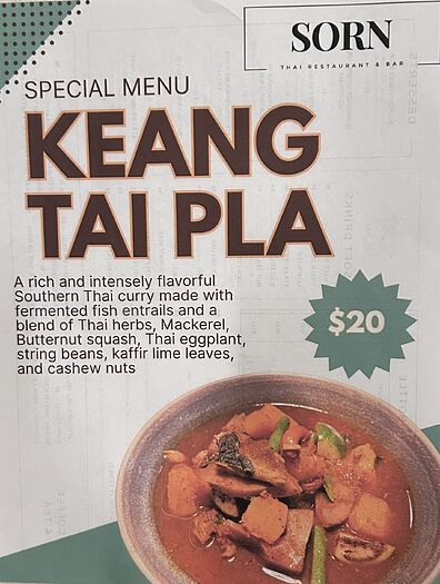Kaeng Tail Pla Poster