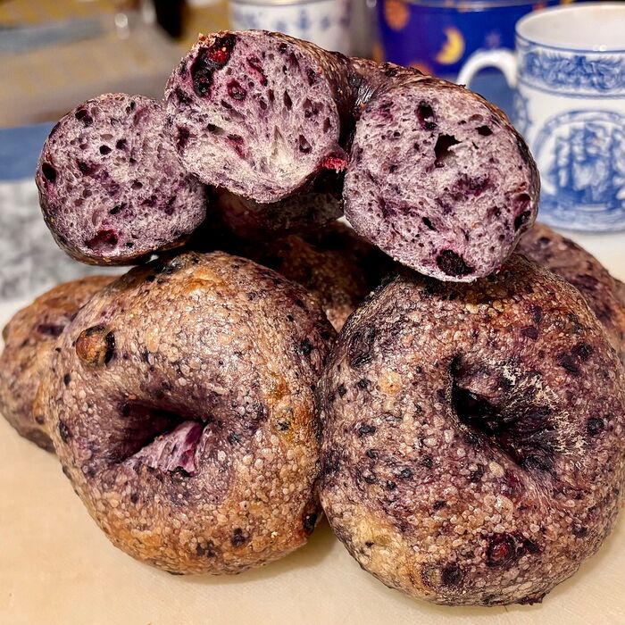 Blueberry Bagels