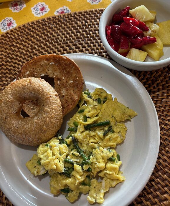 Bagels and Spring Scramble
