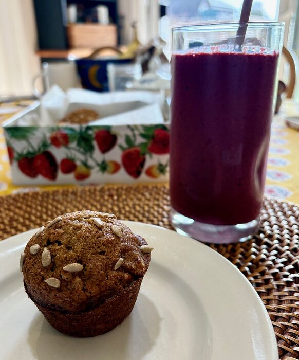 Muffin and Smoothie