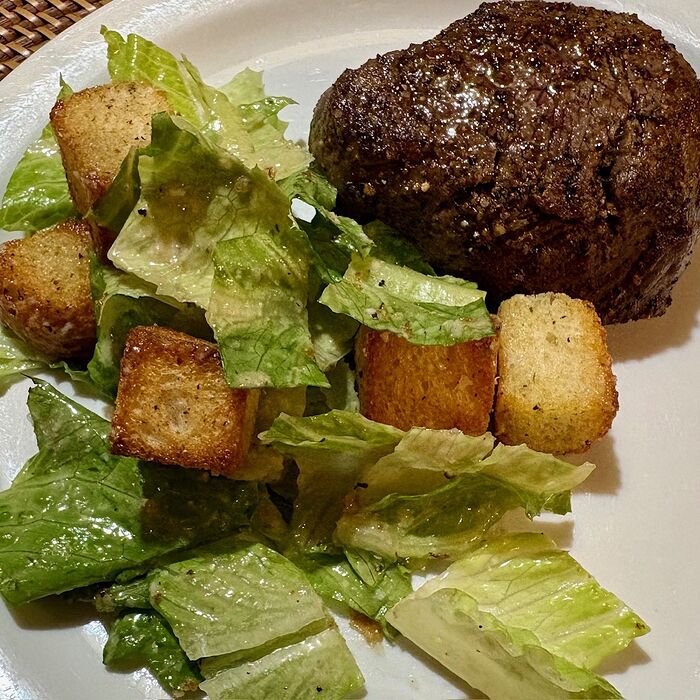 Steak and Caesar