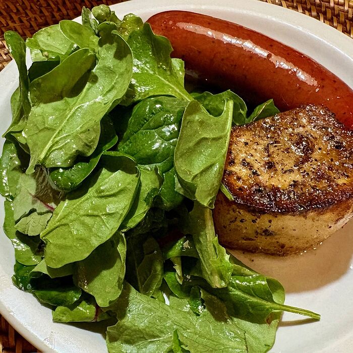 Sausage and Fondant Potatoes